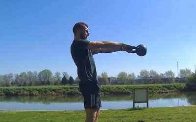 How to perform a kettlebell swing